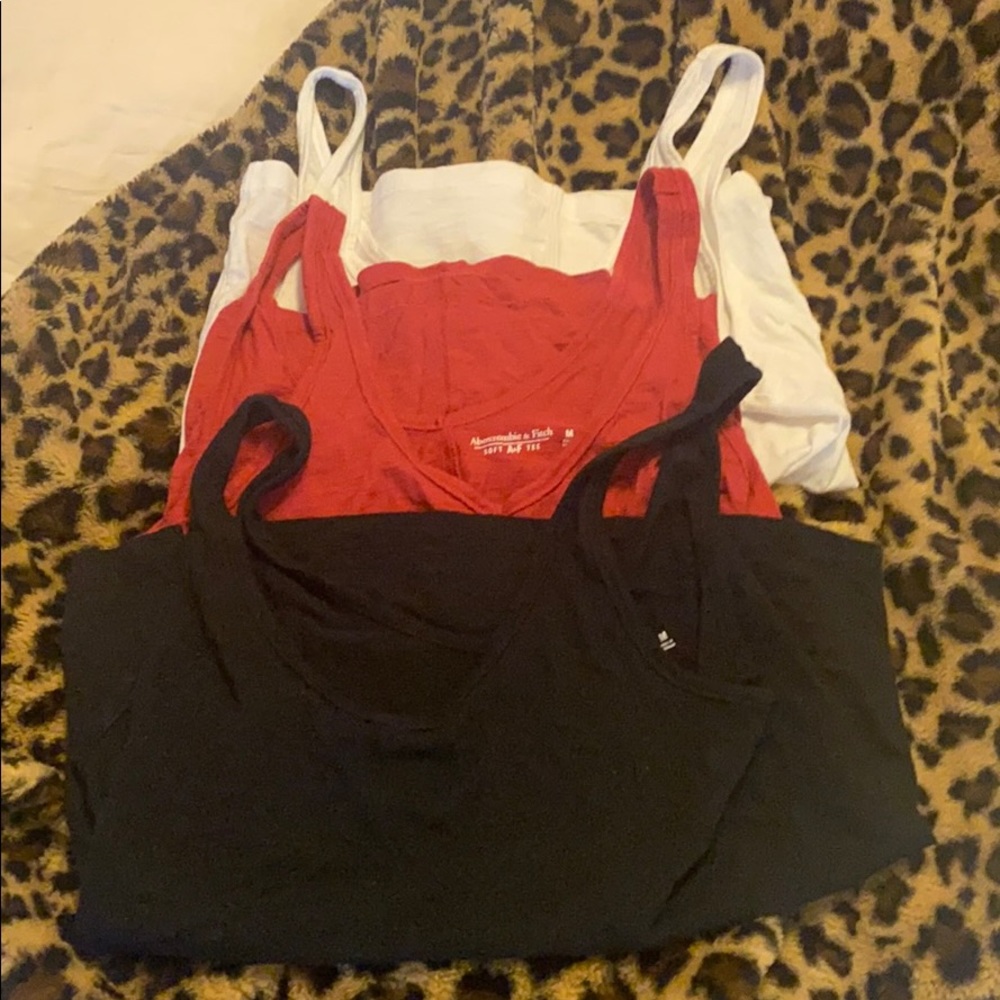 3 Abercrombie and Fitch tank tops